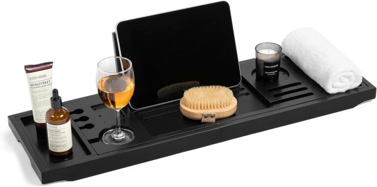 expandable bathtub tray