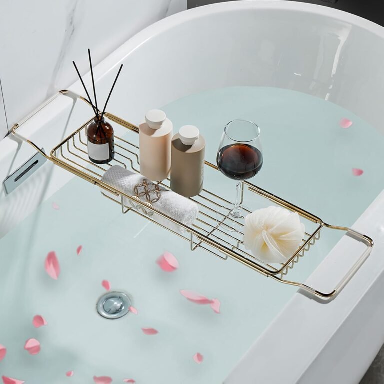 metal bath caddy