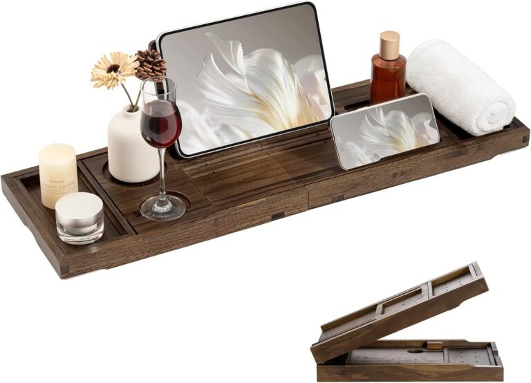how to clean bath tray
