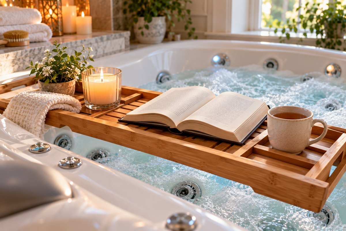 The best trays for jetted and whirlpool tubs - Bathtub Tray