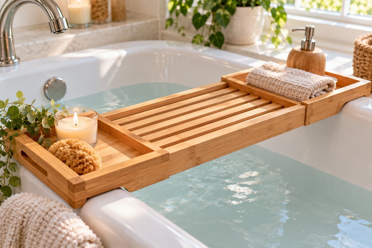 How to load a tray safely - Bathtub Tray
