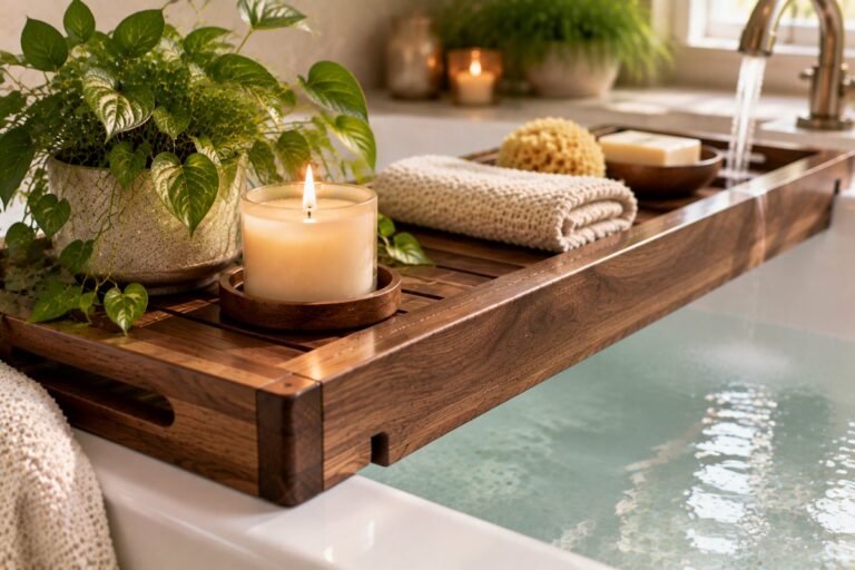 Walnut Bath Tray: Rich, Dark, and Worth It?